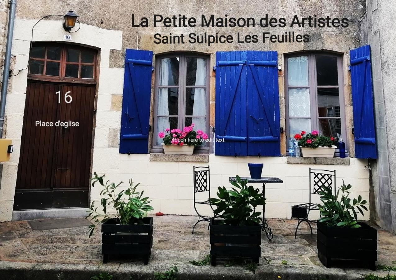 La Petite Maison Des Artiste Villa Saint-Sulpice-les-Feuilles Esterno foto